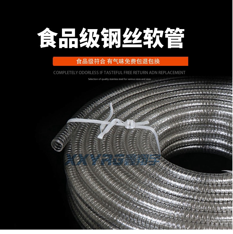 食品級PU鋼絲管 食品(pǐn)級PU鋼絲管