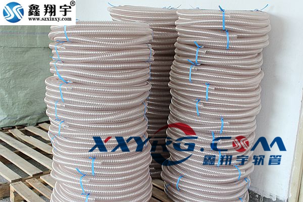 PU鋼絲(sī)伸縮(suō)吸塵管 PU鋼絲伸縮吸塵管